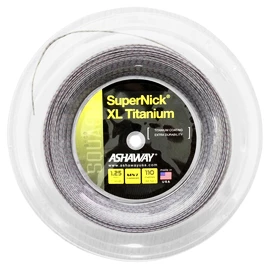 Squashsaite Ashaway SuperNick XL Ti 1,25 mm - 110 m