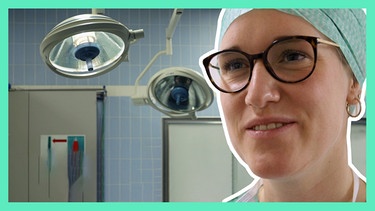 Mareike Lepenies arbeitet als Assistenzärztin in der Neurochirurgie des Klinikums Bogenhausen in München. In ihrer 24-Stunden-Schicht als Assistenzärztin in der Neurochirurgie hat sie große Verantwortung. Manchmal geht es sogar um Leben und Tod. | Bild: BR