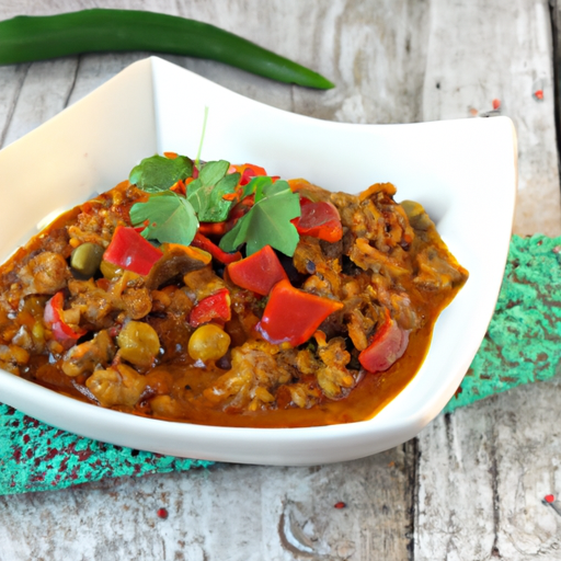 Linsen-Paprika-Curry