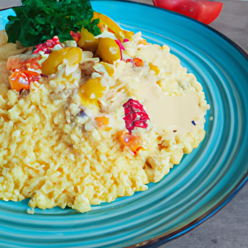 Gemüse-Couscous mit Rosinen und Zitronenjoghurt