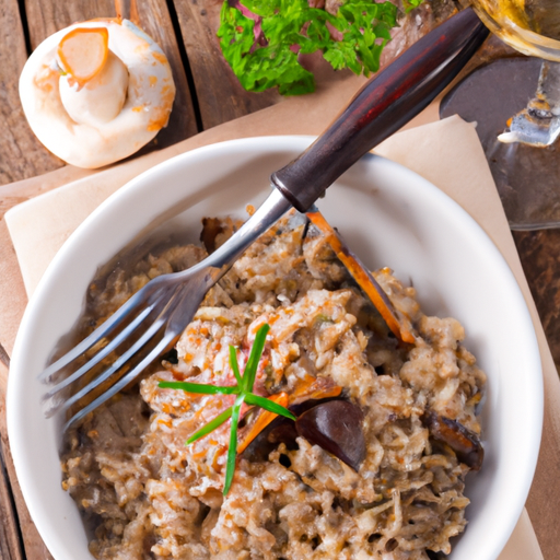 Aromatische Pilzrisotto