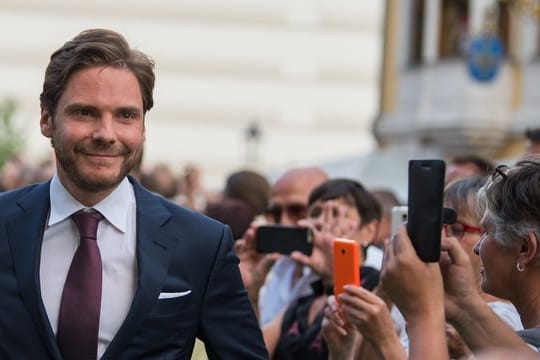 Daniel Brühl ist immer pünktlich.