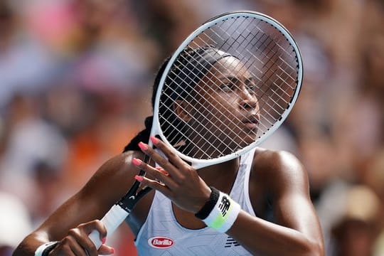 Schlägt in Berlin auf: Tennis-Wunderkund Coi Gauff.