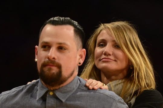 Die glücklichen Eltern: Cameron Diaz und Benji Madden.