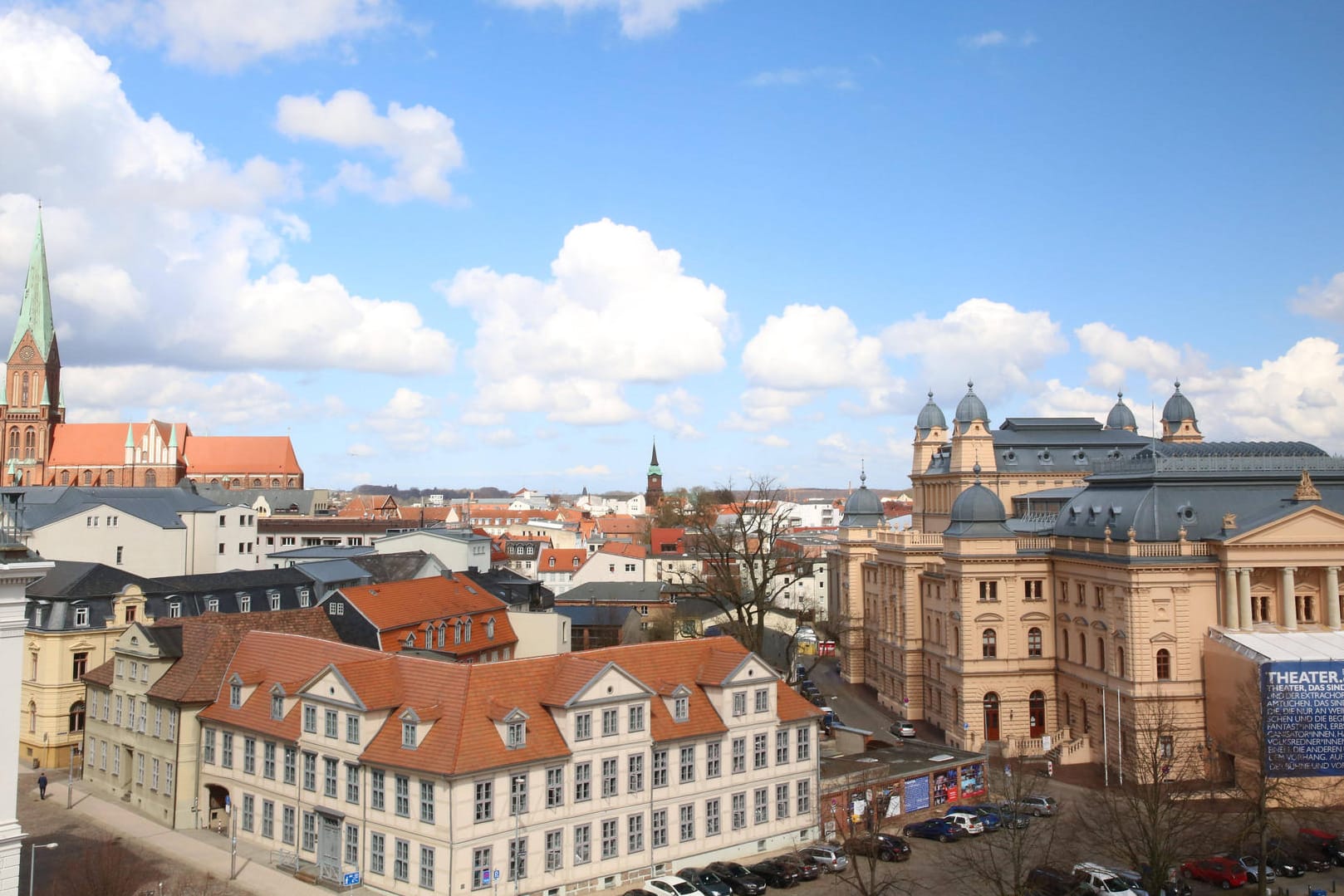 Landeshauptstadt Schwerin: Sie liegt im Ladenetz-Ranking ganz hinten.