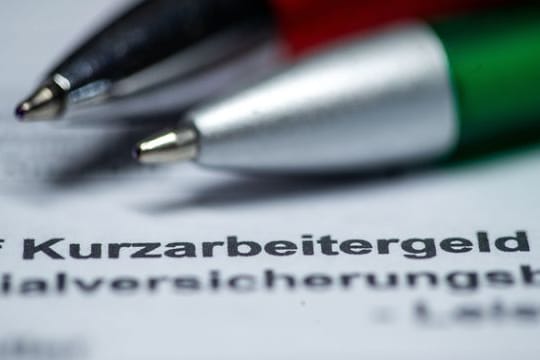 Antragsformular für Kurzarbeitergeld.