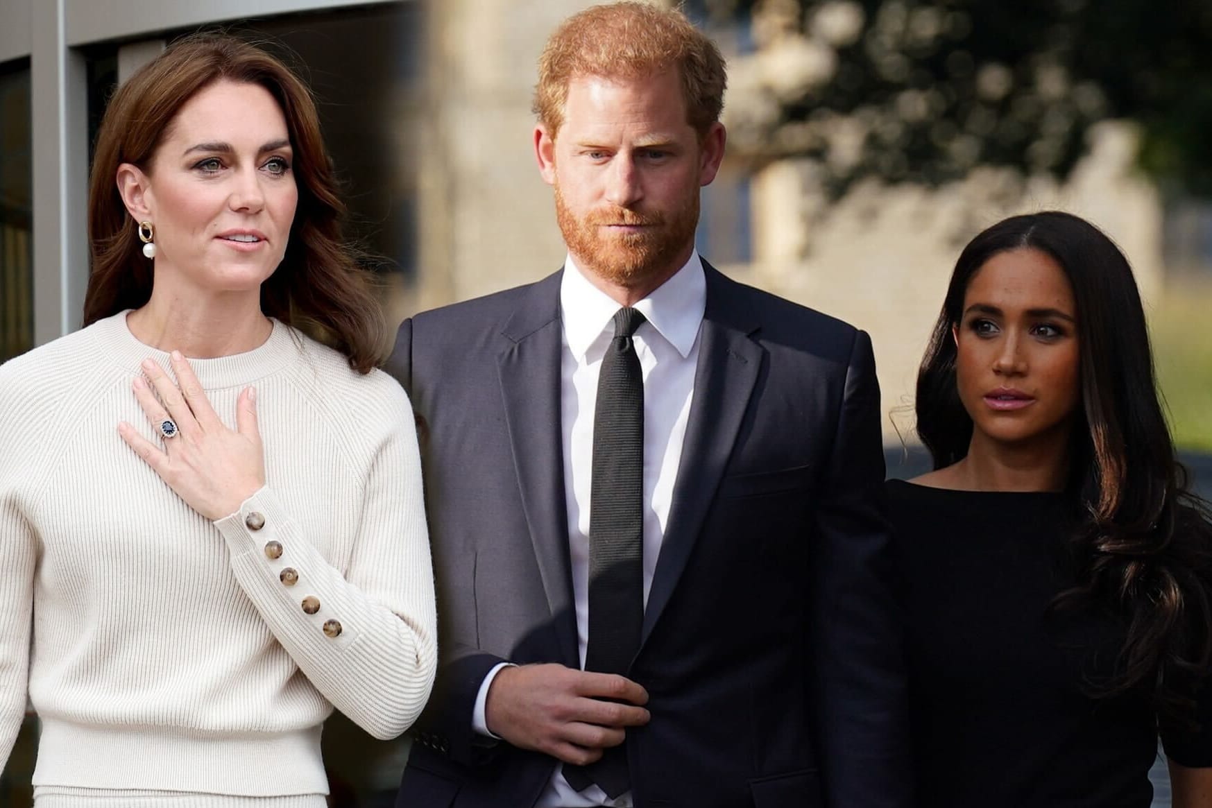 Kate hat Krebs: Harry und Meghan melden sich zu Wort.