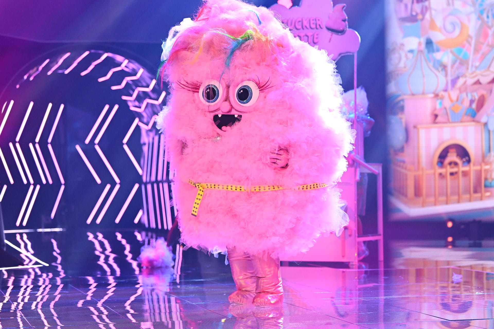 "The Masked Singer": Wer steckte unter dem Kostüm der Zuckerwatte?