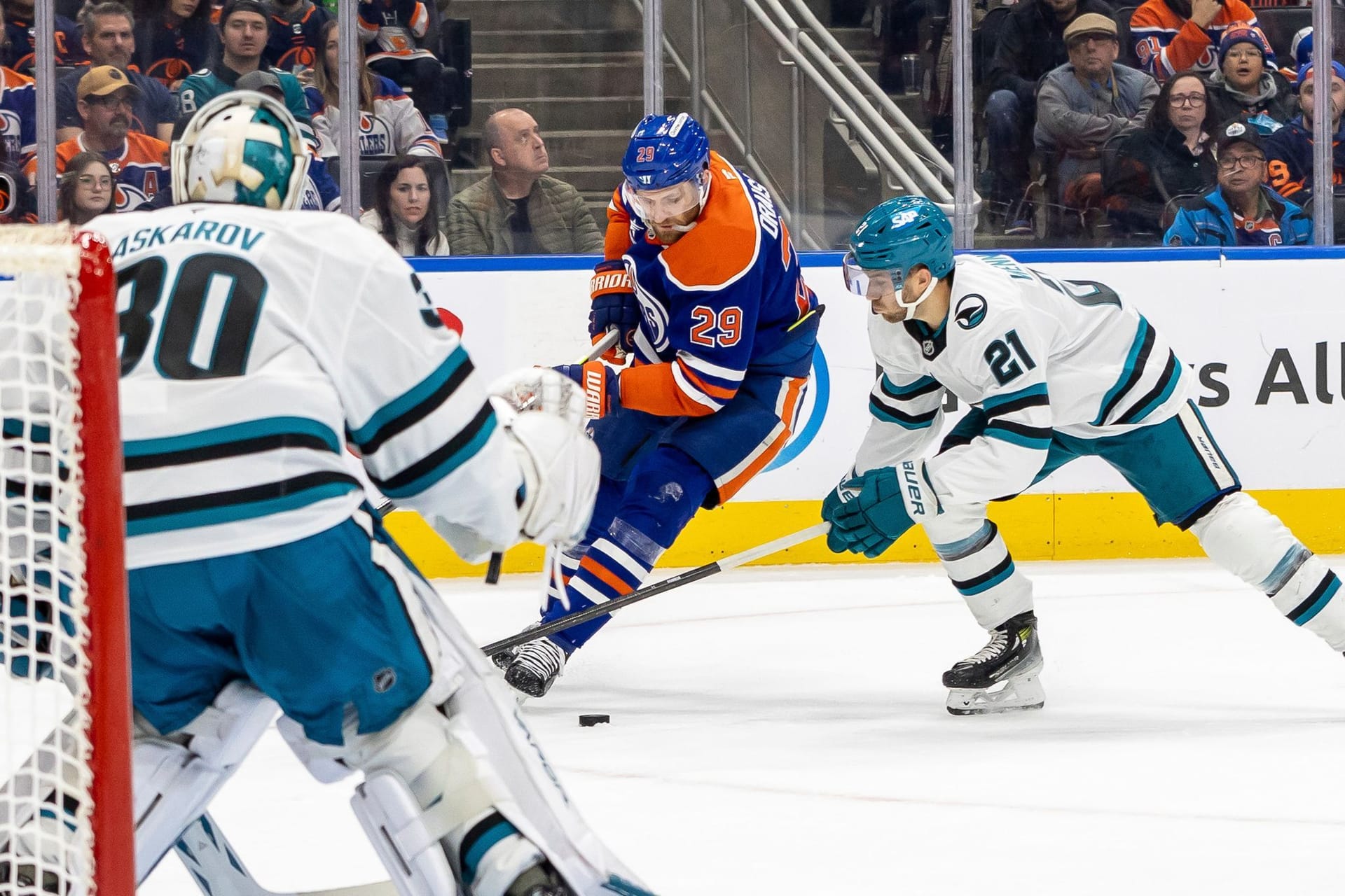 Edmonton Oilers - San José Sharks