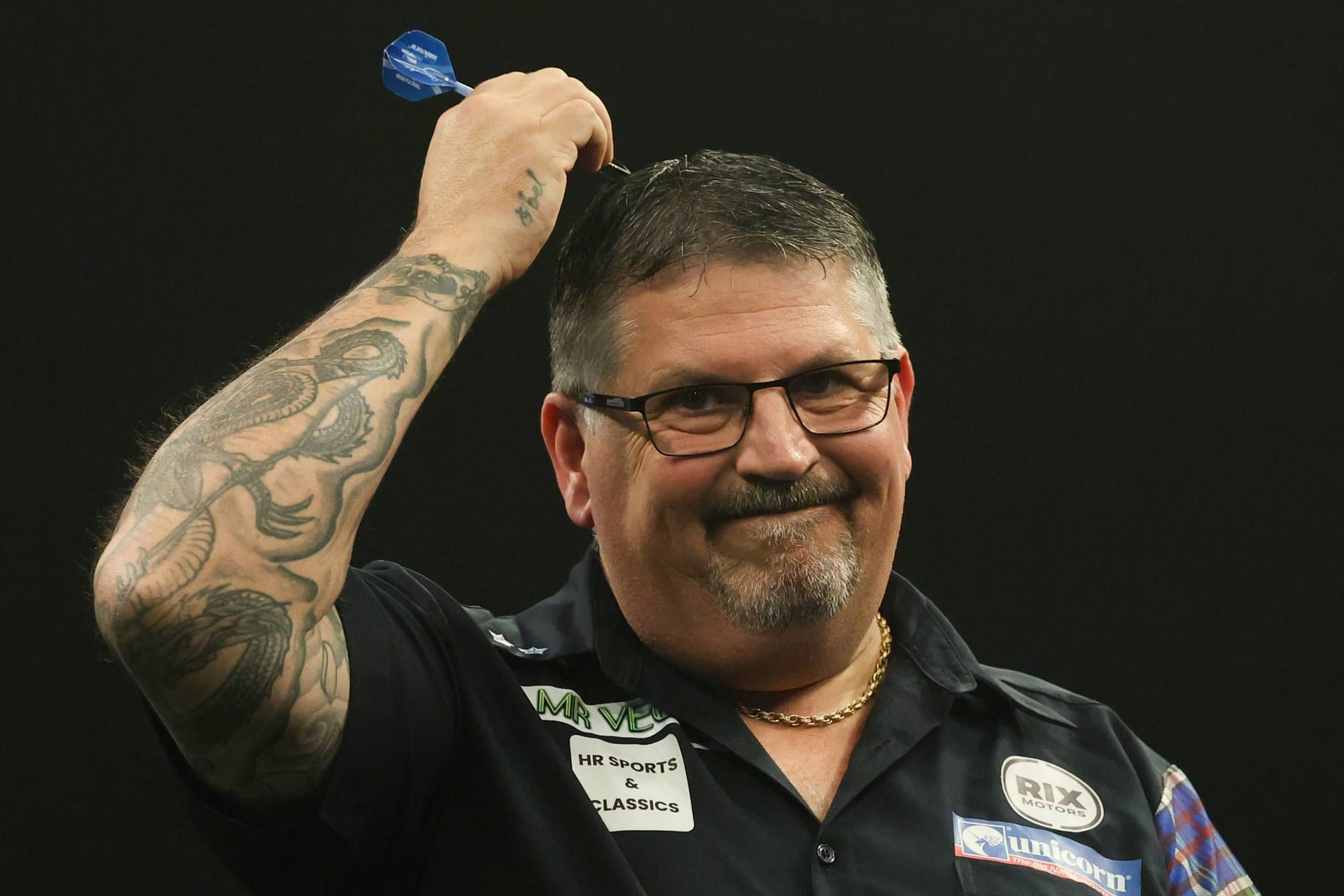 Gary Anderson: Die Nummer 14 der Welt ist ausgeschieden.