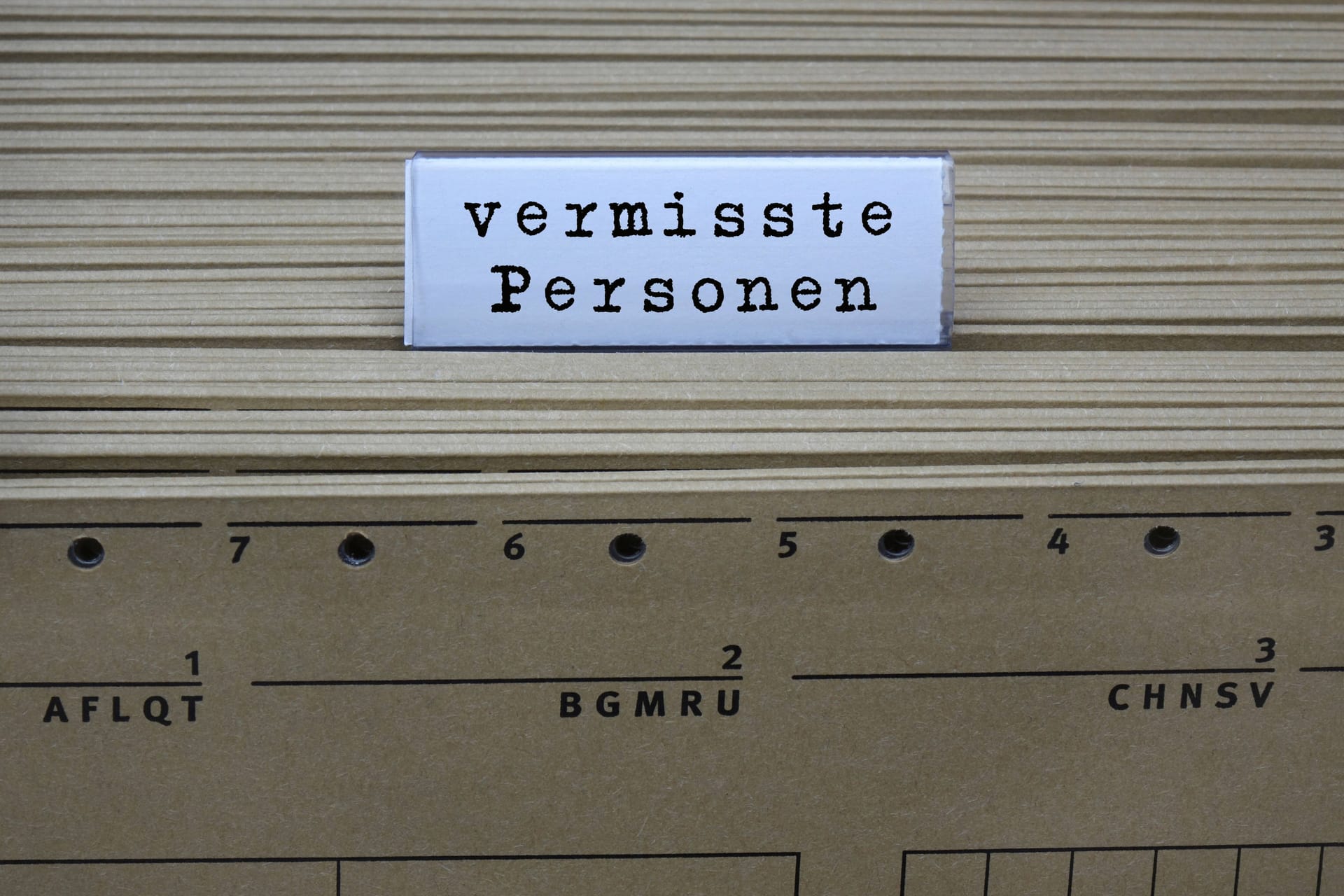 Register von vermissten Personen (Symbolbild): Die meisten Fälle klären sich nach kurzer Zeit.