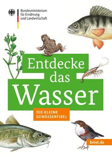 Titelbild der Publikation "Entdecke das Wasser - Die kleine Gewässerfibel"