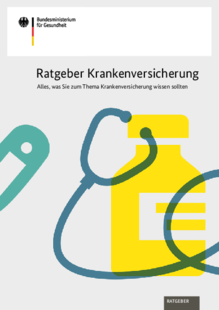 Titelbild der Publikation "Ratgeber Krankenversicherung"