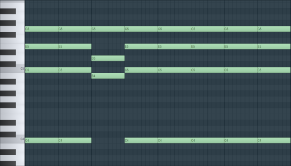 Harmonie Optimismus (C-Dur, G-Dur)