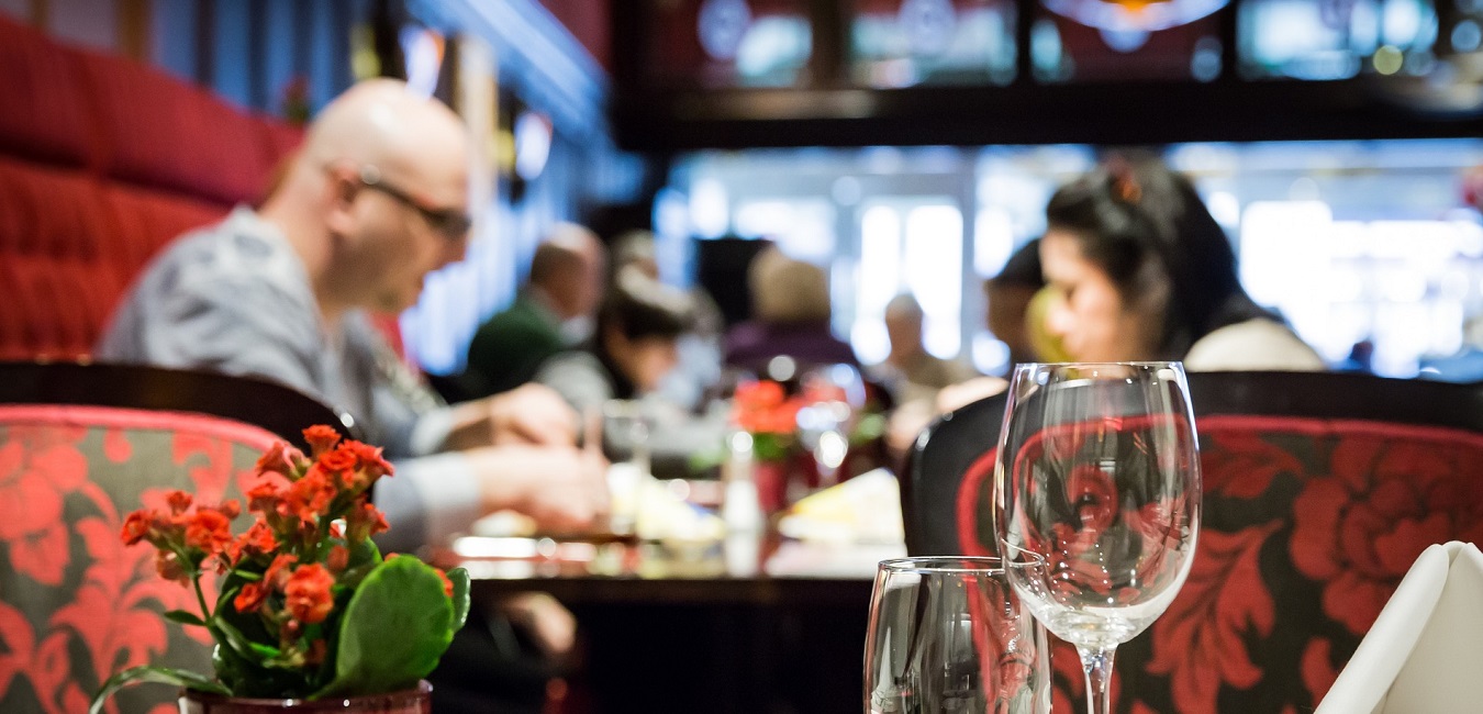 Esskulturen im Restaurant