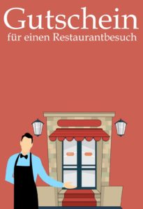 Gutscheinvorlage Restaurant 6a