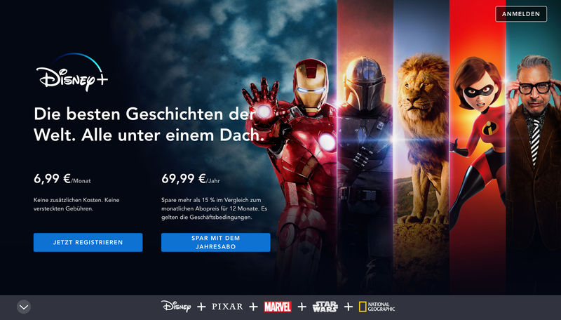 Titelbild: Disney+: Kosten, Inhalte und weitere Infos zum neuen Streaming-Dienst