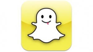 Das Logo von Snapchat, Snapchat