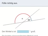 Geometrie - Scheitel-, Neben-, Stufen und Wechselwinkel