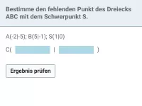 Dreiecke - Schwerpunkt