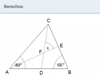 Geometrie - Winkelsumme im Dreieck, Viereck usw.