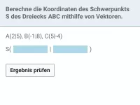 Dreiecke - Schwerpunkt