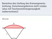 Kreissektor und Kreissegment