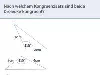 Dreiecke - Kongruenz