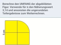 Kreisumfang und Kreisfläche