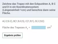 Flächeninhalt - Parallelogramm, Dreieck und Trapez