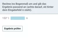 Bogenmaß