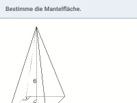 Raumgeometrie - Pyramide