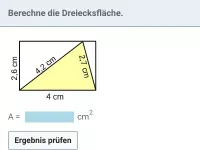 Flächeninhalt - Parallelogramm, Dreieck und Trapez