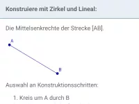 Konstruktion mit Zirkel und Lineal - Standardkonstruktionen