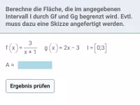 Integral - Flächenberechnung