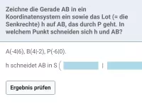 Geometrie - parallel und senkrecht