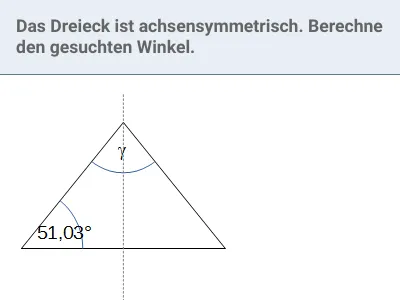 Geometrie - Winkelsumme im Dreieck, Viereck usw.