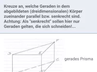 Geometrie - parallel und senkrecht