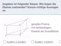 Grundlagen der Raumgeometrie