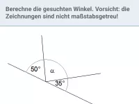 Geometrie - Scheitel-, Neben-, Stufen und Wechselwinkel