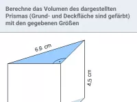 Raumgeometrie - Prisma und Zylinder