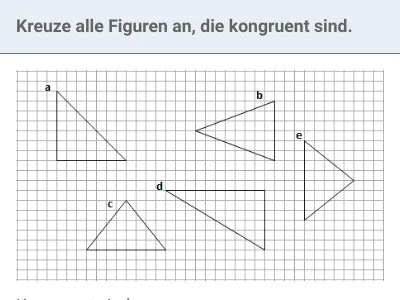 Dreiecke - Kongruenz