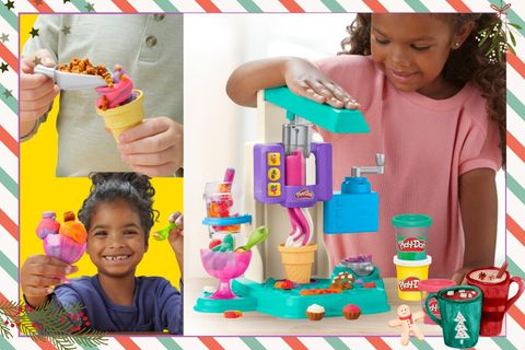 Weihnachtsgewinnspiel: Kneteis-Kreationen mit der Bunten Regenbogen Eismaschine von Play-Doh!