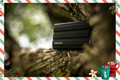 Weihnachtsgewinnspiel: Bewahre schöne Momentaufnahmen mit der SSD T7 Shield von Samsung auf