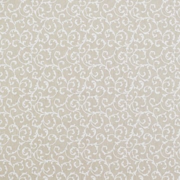 Dekostoff Halbpanama Tendrils, beige