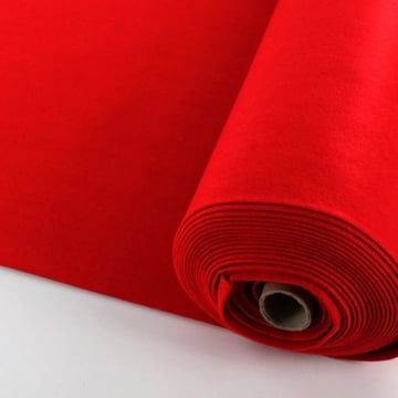 Filz, 3 mm, 90 cm breit, rot