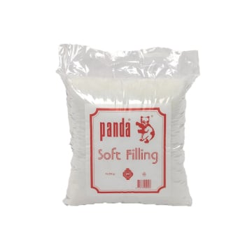 Füllwatte Panda weiss 250g