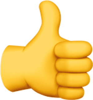 👍 Daumen hoch | Thumbs Up Emoji | Symbol & Bedeutung 👍