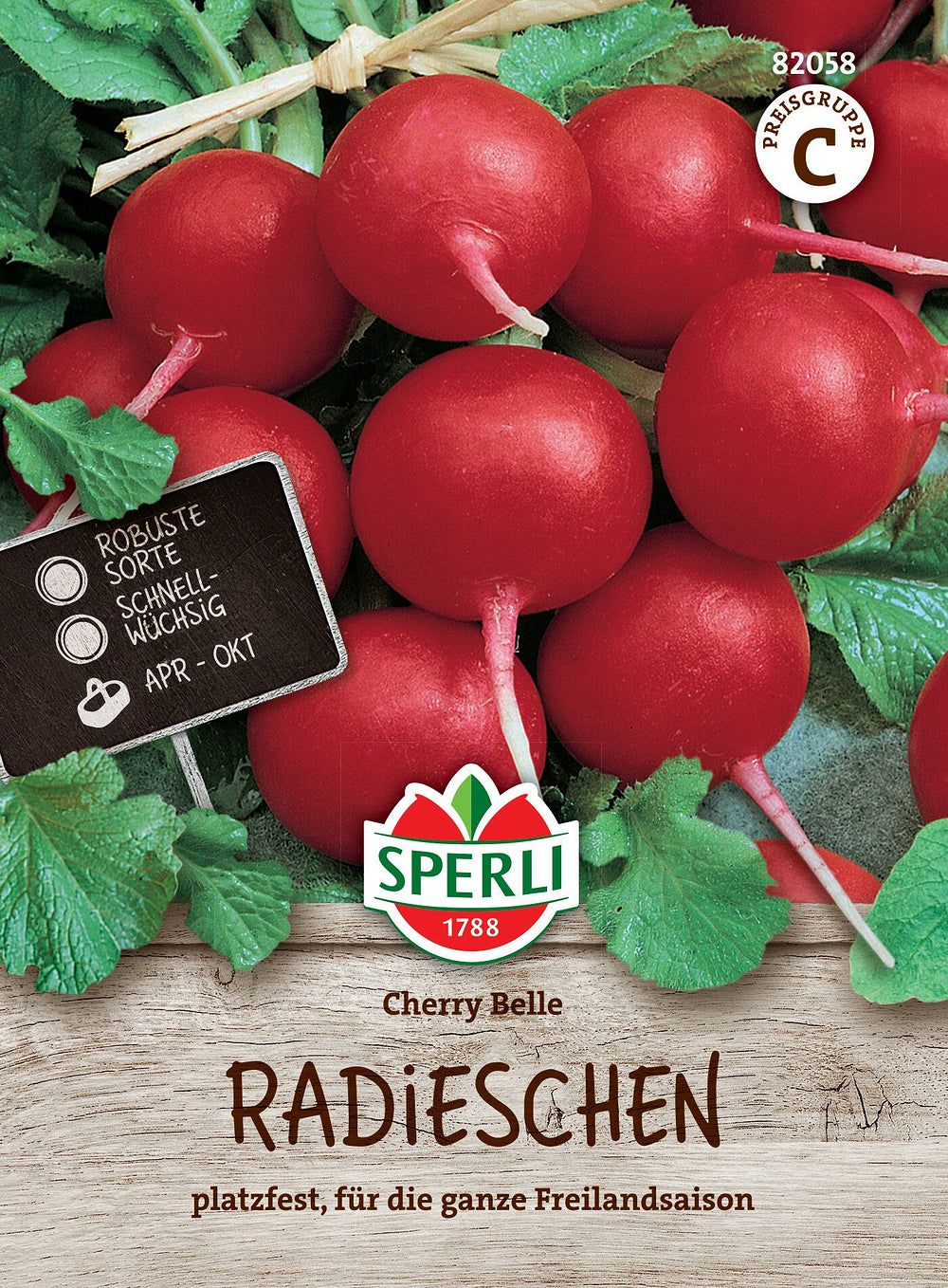 SPERLI Radieschen 'Cherry Belle'