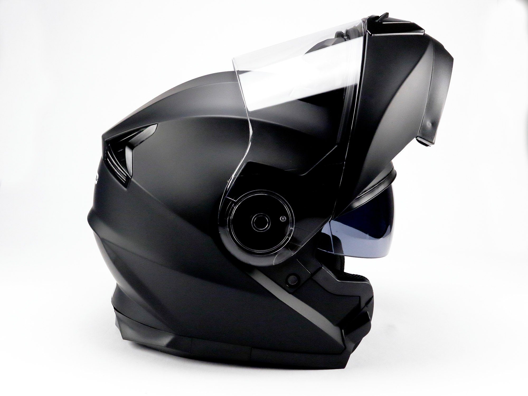 BNO Motorradhelm BNO Flip-Up 2 Integralhelm. Klapphelm mit integrierter Sonnebrille, sehr leicht, Klapphelm, mit Sonnenbrille, Flip-Up Helm, ECE-Prüfung